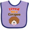 thumbnail image 3 of Inktastic Cavapoo Dog Quote Boys or Girls Baby Bib, 3 of 4