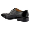 thumbnail image 3 of LIBERTYZENO Mens Handmade Leather Cap Toe Oxford Dress Shoes, 3 of 8