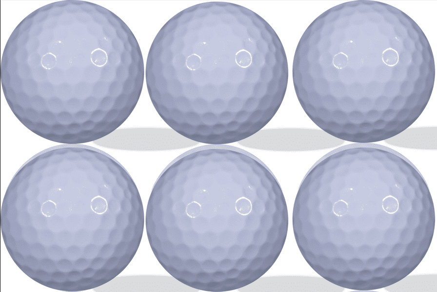 Floating Golf Balls – 12 Pack – White – Practice & Water Play by GBM Golf