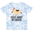 thumbnail image 3 of Inktastic Cute Chicken Farming Boys or Girls Toddler T-Shirt, 3 of 5