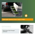 thumbnail image 3 of Foldable Dog Ramp for Cars SUVs Trucks Non-Slip Lightweight Supports 250lbs, 3 of 6