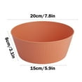 thumbnail image 3 of New Release JGF844 Reusable Lightweight Bowl For Rice Soup Snack Fruit Serving Bowls Salad Bowls Large Bowls For Kitchen Bowls For Salad Vegetable, 3 of 6