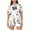 White, variant on Iyufng Womens Pajamas Shorts Set,Loungewear Sets Summer,Casual Loose Printing Round Neck Short Sleeved Shorts Pajamas Suit,Women Homewear Lounge Sets,S-XXL
