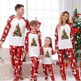 thumbnail image 6 of Your-Sty Christmas Tree Print Matching Family Sets Christmas Pajamas Set Xmas PJS Sleepwear Soft Christmas Matching Jammies, 6 of 7