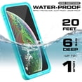 thumbnail image 3 of iPhone Xs Max Waterproof Case, CaseTech LRE Series, Shockproof Underwater IP68 Certified Case, with Built-in Screen Protector Full Body Rugged Protective Cover, 2018 released 6.5 inch, 3 of 8