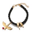 thumbnail image 2 of Women Jewelry Accessory Woven Rope Bracelet with Birds Pendants, 2 of 7