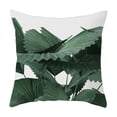 thumbnail image 2 of sunsanly Leaf Print Pillow Cover Decorative Pillowcase Super Soft Wear Resistant Washable Easy Maintenance Cushion Case Decoration, 2 of 8
