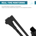 thumbnail image 2 of YXPCARS Rear Left Suspension Ride Height Level Sensor for Land Rover Range Rover 2004 - 2009 (L43H), 2 of 8