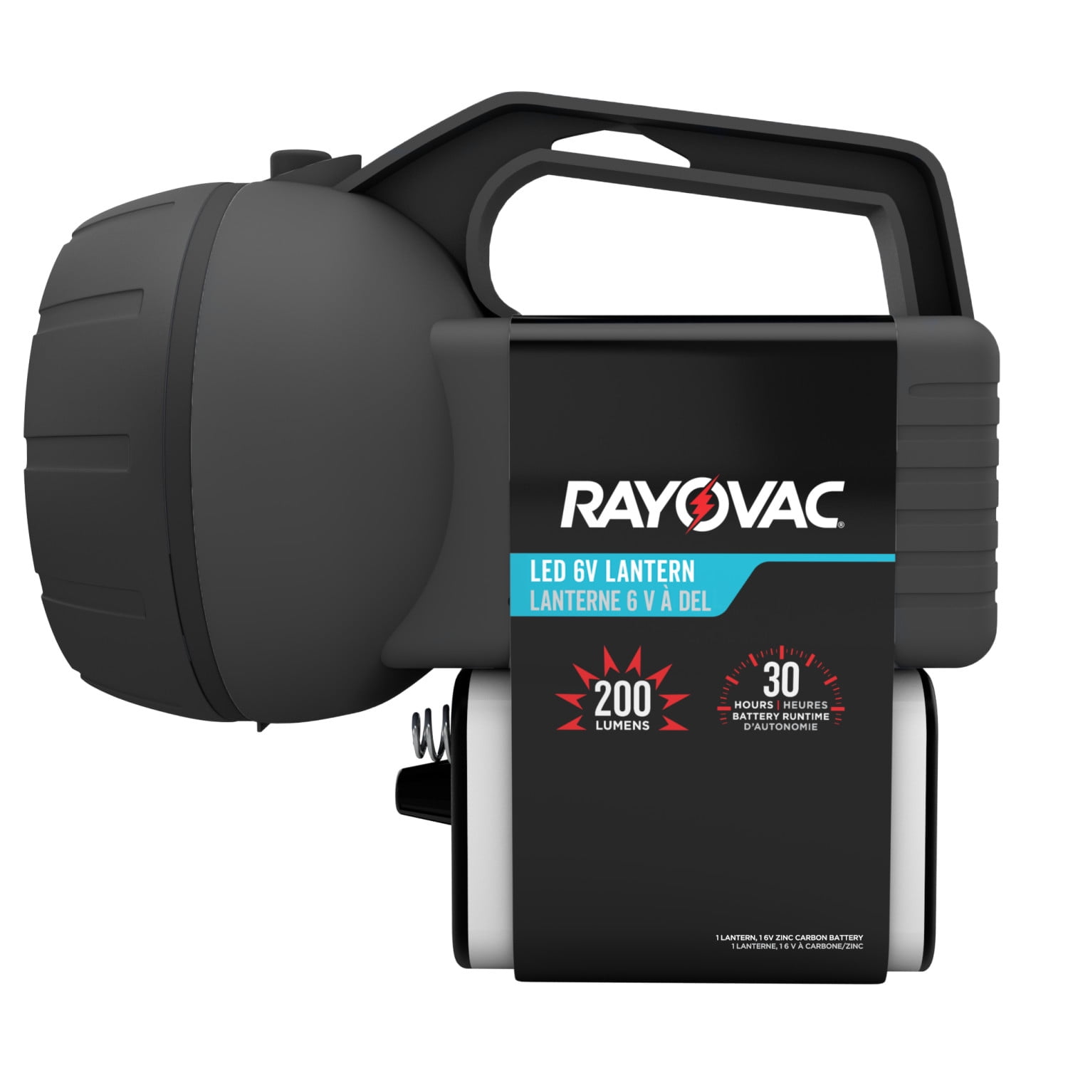 Rayovac Brite Essentials 4 LED Floating Lantern, 6V Battery Included, 200 Lumens