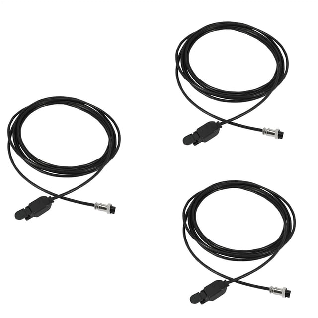 3Conjunto Disparador de Microinterruptor de Antorcha K-01 de 4M de Longitud con ConexióN de Enchufe de AviacióN de LíNea de Cable para Antorcha de Soldadura de Corte por Plasma TIG