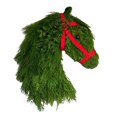 thumbnail image 1 of Coronas de caballos para la puerta de entrada Hermosa corona navideña para caballos de entrenamiento navideño, coronas artificiales, 1 of 8