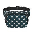 thumbnail image 1 of Easygdp Funny Chicken Fanny Packs para Mujeres y Hombres, Bolsa de Cinturón, Bolsos de Cruz para Trabajo/Correr/Senderismo, 1 of 9