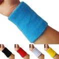 thumbnail image 3 of Walbest 1x Sports Wrist Sweatband Tennis Squash Badminton GYM Basketball Wristband Gift, 3 of 8