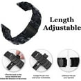 thumbnail image 2 of Bande en Résine Compatible avec Amazfit Active/GTS 3/GTS 4/GTR Mini/GTS 2/ GTS 2e/ GTS 2 Mini/GTS 4 Mini, Bande de Remplacement Réglable de 20 mm pour Amazfit Bip U Pro/Bip 3/Bip Lite/Bip S/Bip S Lite/Bip U, 2 of 7