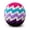 A, variant on Hand-Made Knitted Footbag Sack Multicolor Wave Pattern Hacky Balls Gradient Crochet Sack Durable Juggling Balls for Beginners and Adults