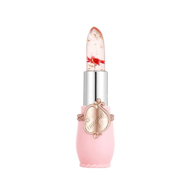 HOT Sale! Beauty Bright Flower Crystal Jelly Lipstick Temperature Change Color Lip Beauty Personal Care