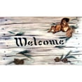 thumbnail image 1 of Custom Printed Rugs Dm-38 Squirrels & Pinecones Door Mat, 1 of 1