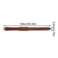 thumbnail image 6 of MLINS Gym Belts Sports Waist Belt Waist Belt for Fitness Women's 128X9.5X0.7CM Brown, 6 of 8