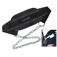 thumbnail image 3 of Comfortable Dip Belt Chain Dipping Pull Ups Waist Wrap, 3 of 8