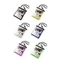 thumbnail image 4 of Waterproof Shoulder Bag Swimming Surfing Beach Water Playing Phone Transparent Toiletry Pouch, 4 of 10