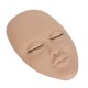 thumbnail image 1 of Cabeza De Maniquí De Pestañas, Cabeza De Maniquí De Silicona Con 6 Pares De Párpados De Repuesto Para Práctica De Extensión De Pestañas De Maquillaje, 1 of 7