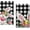 Black Rabbit, variant on pogooe Happy Easter Truck Black Buffalo Plaid Check Kitchen Dish Towel 2 Packs, Bunny Egg Polka Dot Tea Bar Hand Drying Baking Cloth, Spring Funny Rabbit Carrot Farmhouse Decor Home Decorations 18x26
