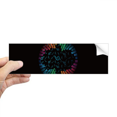 thumbnail image 1 of Rabow Rotatg Musique Notes Noir Rectangle Pare-Chocs Autocollant Cahier Fenêtre Autocollant, 1 of 1