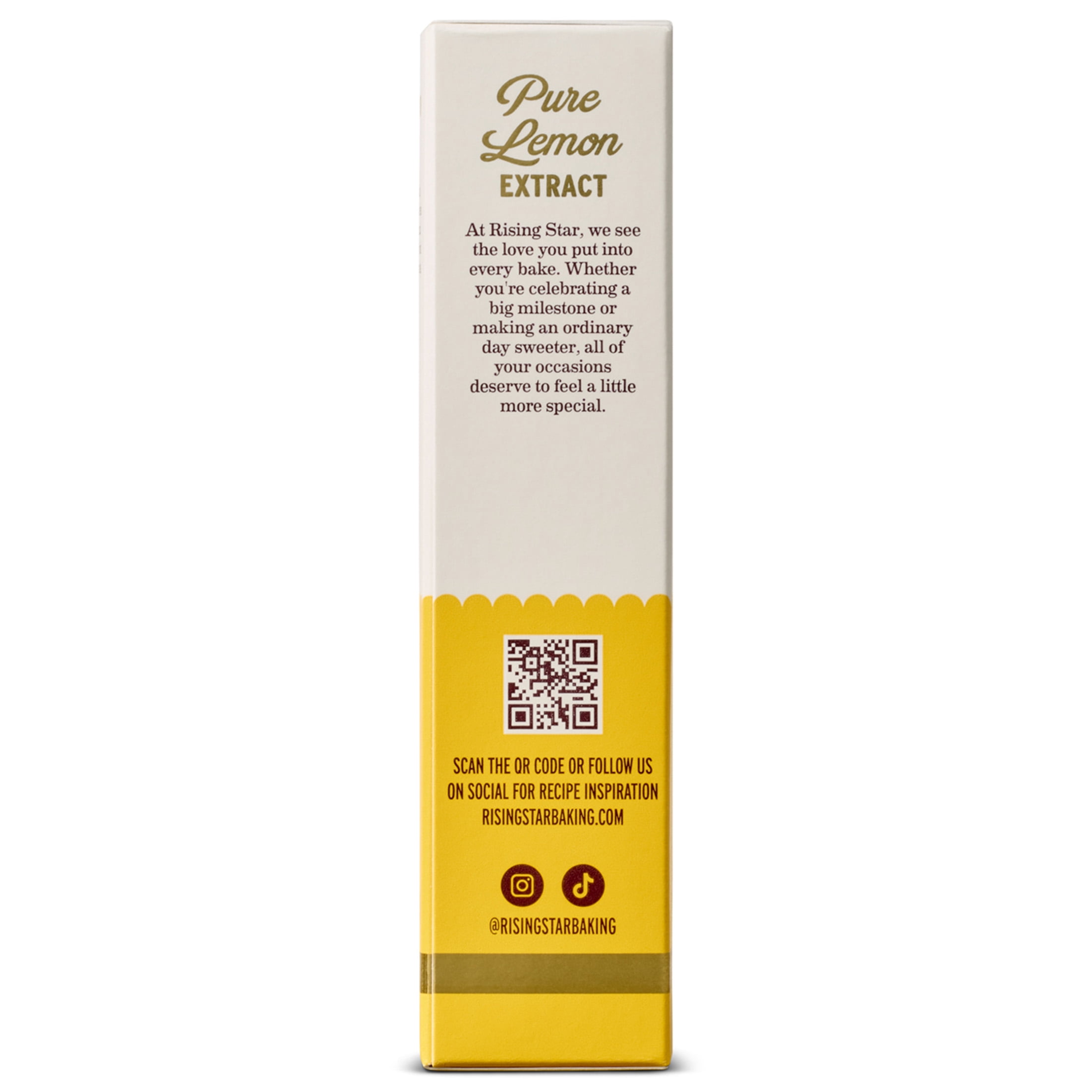 Rising Star Baking Supply Pure Lemon Extract, 2 fl oz