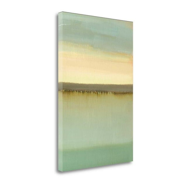32" x 47" Dusk by Caroline Gold - Wall Art Print on Canvas Fabric Multi-Color