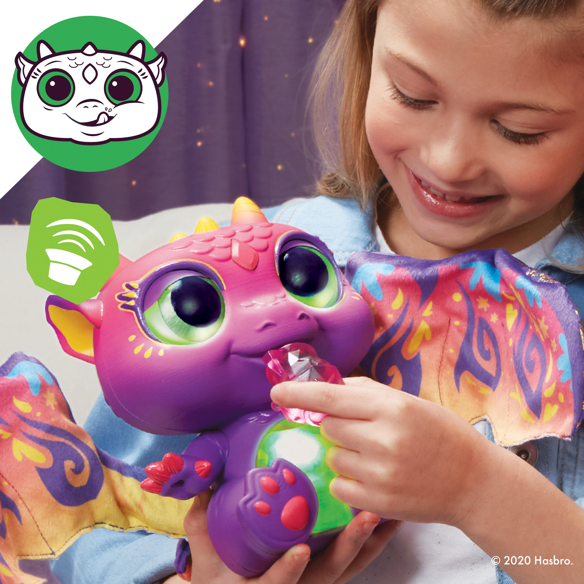 furReal Moodwings Baby Dragon Interactive Pet, 50+ Sounds & Reactions, Walmart Exclusive - image 3 of 12