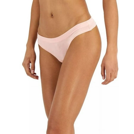 

Jenni Women s Solid Thong Panty Peachskin Small