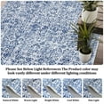 thumbnail image 6 of GlowSol 5'x7' Area Rug Soft Washable Oriental Distressed Rug Non-Slip Low Pile Indoor Carpet for Dining Room Home Office, Blue, 6 of 8