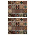thumbnail image 1 of 40 Piezas 3D Multi Marroquí Autoadhesivo Baño Cocina Pared Etiqueta Engomada de Azulejo de Escalera, 1 of 5