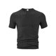 thumbnail image 2 of pstuiky camisetas para hombre, Camiseta de manga corta con cuello redondo y hombros descubiertos para hombre, talla grande camisas casuales para hombre l, 2 of 4