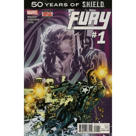Fury: S.H.I.E.L.D. 50th Anniversary #1 VF ; Marvel Comic Book