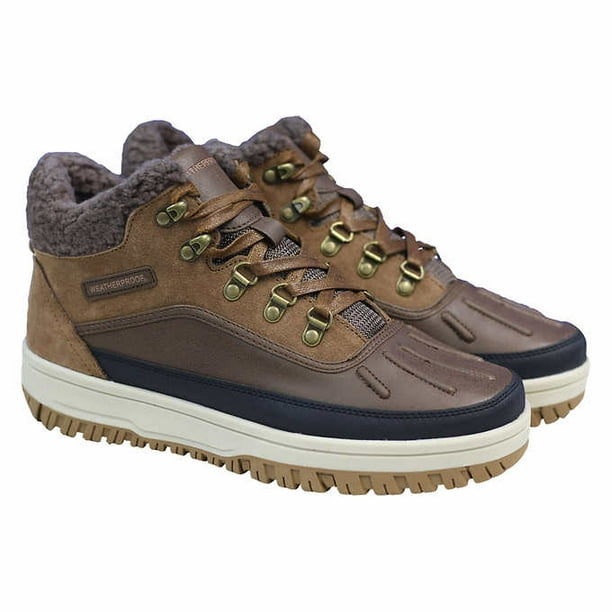 Weatherproof Men's Sneakerboot (Brown, 13) - Walmart.com