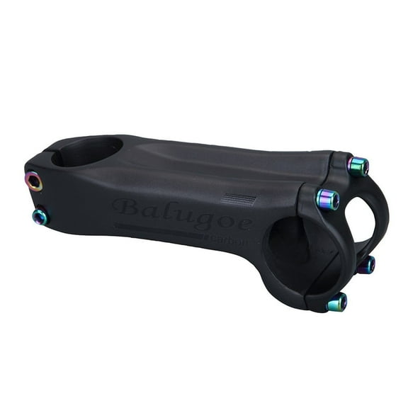 Xuanqin Carbon Fiber Road & Bike Handlebar Stem -6/17Degree Fit 31.8mm Stem, handlebar riser