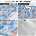 thumbnail image 4 of Pink Blue Leopard Pattern Swim Trunks Quick Dry Beach Pool Board Shorts Lightweight Stylish Print Sizes 2T to XL, 4 of 8