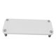 thumbnail image 5 of Organizador de fregadero de secado instantáneo, soporte para fregadero, elevador de pedestal de diatomeas con patas de acero inoxidable, color blanco, 5 of 8
