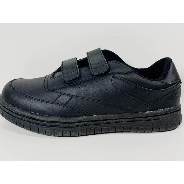 BLACK VELCRO SNEAKERS