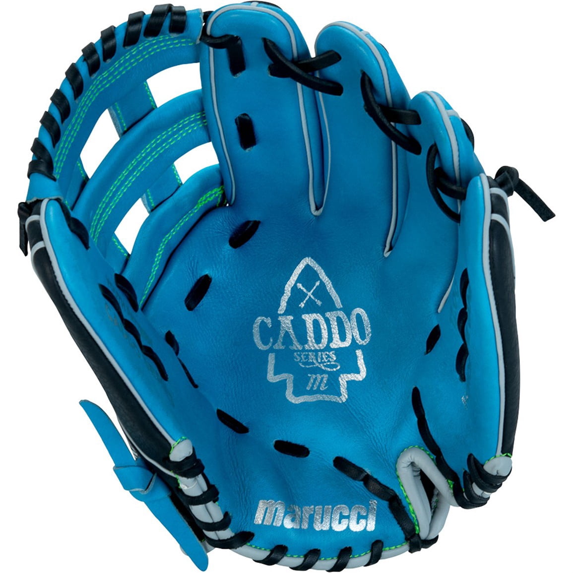 Marucci Caddo Youth 12in Baseball Glove Blue/Black 12