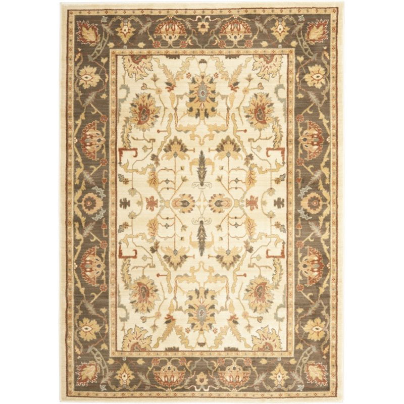 Safavieh Heirloom Collection HLM1666 Traditional Oriental Area Rug Cream Red 4' x 5'7
