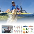 thumbnail image 4 of Countdown Sets Fishing Advent Calendar 2024 for Adult Men and Teen Boys Featuring Freshwater and Saltwater Soft Gear for Father Boyfriend and Grandpa, 4 of 8