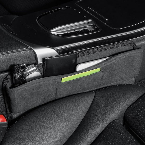 ¡Ahorra Más con Ofertas!, Caja de almacenamiento con ranura para asiento de automóvil Caja de almacenamiento cosida Caja organizadora para asiento de automóvil Accesorios interiores Akmoler