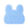 thumbnail image 2 of Shower Foot Scrubber Mat with Non-Slip Suction Cups, Shower Foot and Back Scrubber,Foot Spa Brush for Cleaning & Exfoliating, Foot Points Reflexology Mat for Relax Your Feet,12X12.8 Inch,Blue, 2 of 9
