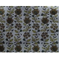 thumbnail image 4 of oneOone Georgette Viscose Fabric Leaves & Floral Block Printed Craft Fabric BTY 42 Inch Wide, 4 of 4