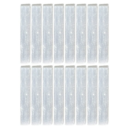 Himalayan Glow Selenite Crystal Sticks 4 Inch, Moroccan Selenite Crystal Wand for Healing Cleansing and Protection - 2 lbs