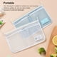 thumbnail image 3 of Matsuzay Bolsa de malla de almacenamiento para refrigerador, organizador de verduras, bolsa de organización Almacenamiento y organización del hogar Blanco 1 PC, 3 of 6