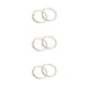 thumbnail image 3 of Minnieouse 1 par de pendientes de niña, pendientes de aro grande para mujer, regalo portátil para Amiga, círculo liso, decoración para mujer, 10cm con Type1 NO1 Minnieouse CBP219617, 3 of 6