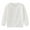 White, variant on Zwiiyzr Baby Girl and Toddler Long Sleeve Thin Cardigan Kids Knitted Solid Color Button Up Shrug Cardigan Sweater 18Months-6Years Pink